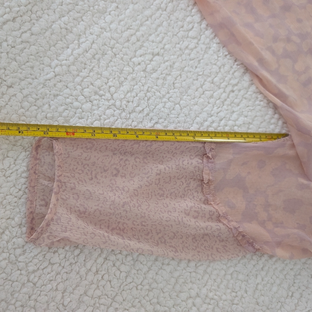 American Eagle Women's Large Sheer Top - Picture 3 of 6